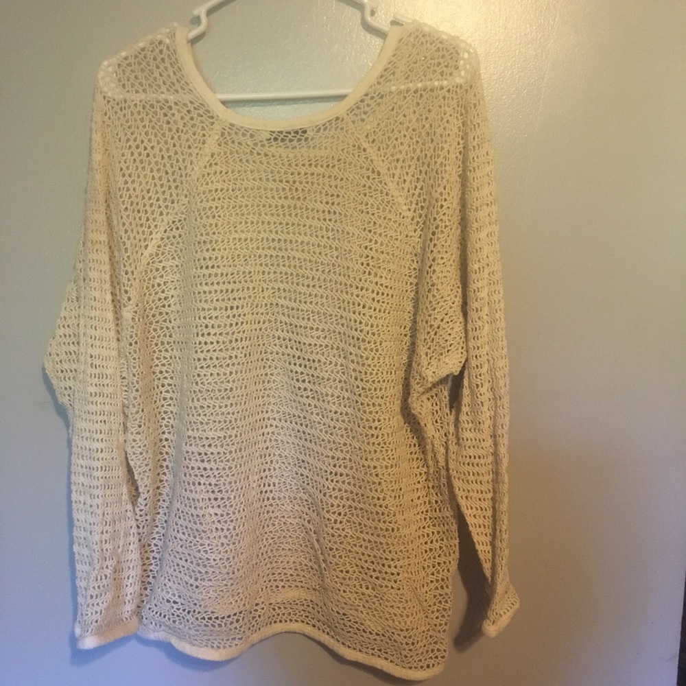 🥳Cream Sam & Lavi Sweater